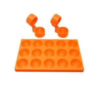 Cake Pop Molds Non-Stick Easy Release Baking Cupcake Ball with Tray | Cake Pop Supplies for Baking Cake Cupcake Muffin Bread Pie Donut