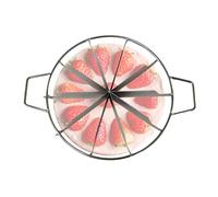 Cake Portion Cutter - Cake Slicer For Even Slices,Stainless Steel Divider Kitchen Tools Baking Supplies| Kitchen Tools & Gadgets For Restaurant Wedding Party Birthday Pizza Pastry Pie Cheesecake