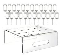 Cake Push Pop Containers - Reusable Clear Push Up Dessert Mold, Durable Individual Cups Perfect For Serving Cakes, Cupcakes, And Sweet Treats At Home Or Bakery, Easy Portion Control Presentation Enhan