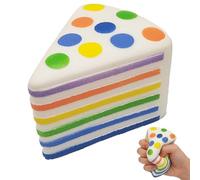 Cake Shape Squeeze , Soft Slow-Rebound Pastry Sensory Fidget for Kids and Adults, Calming Stress Relief for Children, Students, Girls, Classroom, School, Travel, Commuting