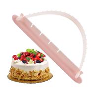 Cake Smoother - Cake Arc Ruler | Fondant Cake Arc | Curved Baking Tool Candy Decoration | Cake Dividing Mark For Women Cream Enthusiasts Beginners Professionals Daily Use Home Kitchen Chocolate Bakers