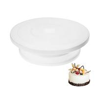 Cake Spinner Stand, 11-inch Rotating Cake Plate, 360-Degree Cakes Table Stand, Practical and Sturdy Design, for Christmas, Birthday, Wedding Decorating and Edging, 10,83 x 1,97 in