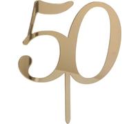 Cake Topper 50 oro