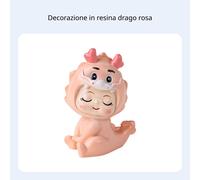 Cake topper creatura fiore, decorazione festa bimba