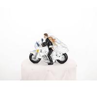 Cake Topper DECORAZIONE SPOSI IN MOTO