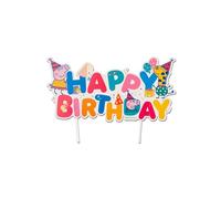 Cake topper Happy Birthday Peppa Pig 17 cm
