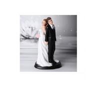 CAKE TOPPER MATRIMONIO SPOSO SPOSA SPALLE CONTRO SPALLE B