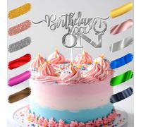 Cake Topper Personalizzato In Acrilico Spessore 3Mm - 6" E 3.5"