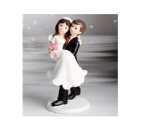 CAKE TOPPER SPOSI ROMANTICI SU BASETTA