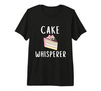 Cake Whisperer Funny Wedding Meme Dessert Cake Bakery Chefs Maglietta Premium