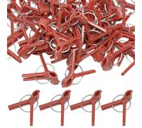 CAKEEYUM 100 Pezzi di Clip per innesto di Piante, Clip per Piante a Bocca Rotonda per Un Supporto Sicuro delle, Ideali Come per pomodori, cetrioli, angurie e Orchidee, innesto, Pomodoro, orch