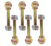 CAKEEYUM 12 Pezzi di Ricambio per spazzaneve - perni e Dadi di Ricambio per spazzaneve - bulloni di Taglio compatibili per Parti di a 2 stadi, perni per