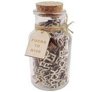 CAKEEYUM Barattolo 5oz per Divertenti Cazzo di Natale da Regalare in Una Bottiglia in Legno fottuto Pezzo giurato Jar folo Friends Ride Fuori per Il Compleanno Vacanza di Natale aprile da aprile