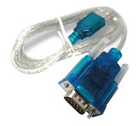 CAKEEYUM Cavo Adattatore seriale da USB a RS232 Femmina Compatibile con 10, 8, 7 e Linux per la Comunicazione con PC.