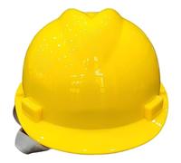 CAKEEYUM Elmetto per Bambini Casco di Sicurezza Regolabile da 19, 7-23, 6 Pollici Sospensione a 4 Punti Ideale per i più Piccoli Giallo