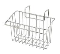 CAKEEYUM Portaspugna Drenaggio per lavello in acciaio inox Cestello da appendere per tappo per lavello e portasapone Organizzatore per in acciaio inox Cestino da appendere per acci