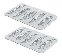 CAKEEYUM Stampi Tuille 2 Pezzi Stampi in Silicone Piuma di Diverse Forme da Forno a Forma di Piuma 3D per Pasticceria Antiaderenti per Cottura Fai da Te Fondente Cioccolato Feste Dessert Deco