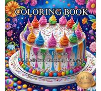 Cakes & Dreams: A Delicious Coloring Journey: Whimsical Desserts and Sweet Treats to Color and Inspire