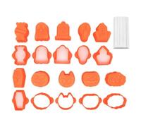 Cakesicle Baking Mold, Halloween Cake Pop Mould with Stick Holder Design | Cakesicle Mould with Sticks for Bakers Parents Hobbyists Beginners Professionals Party Home Apartment Kitchen