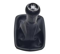 Cakievro Cuffia del cambio, colore nero, pomello del cambio, compatibile con Audi A6 C5 A4 B5 A8 D2 1998-2001 (5 marce)