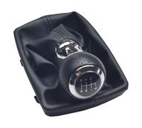 Cakievro Cuffia del cambio, colore nero, pomello del cambio, compatibile con Audi A6 C5 A4 B5 A8 D2 1998-2001 (6 marce)