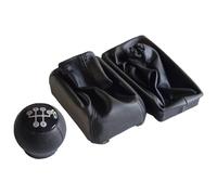 Cakievro Manicotto del cambio e maniglie del freno a mano per Opel Corsa C TIGRA B COMBO C auto antiscivolo parcheggio freno a mano manicotto e pomello del cambio (3 pezzi)
