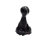 Cakievro Pomello del cambio a 6 marce + cuffia del cambio, colore nero, compatibile con Mini Cooper F55 F56 F54 F60