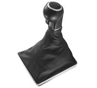 Cakievro Pomello del cambio a 6 marce + cuffia del cambio, colore nero, compatibile con Opel Vauxhall Zafira H 2005-2014