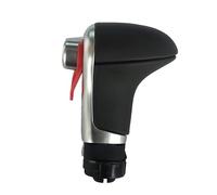 Cakievro Pomello del cambio automatico con guida a sinistra LHD, copertura protezione leva del cambio in pelle per Au-di A6 C6 A3 8P A4 B8 A5 Q5 (pomello del cambio)