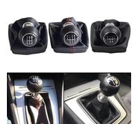 Cakievro Pomello del cambio manuale a 5/6 velocità, cuffia per bagagliaio e lifting, per Audi A4 B6 B7 2002-2008 (R 5 velocità)
