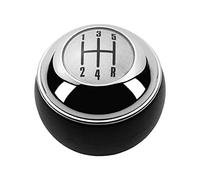 Cakievro Pomello del cambio per auto a 5/6 velocità, per Mi-ni R50 One D R52 R53 Coo-per S 3 porte 2001 2002 2003 2004 2005-2008 (cromato a 5 velocità)