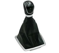 Cakievro Pomello Leva Cambio 5 Marce - Ricambio Testa Leva Manuale per Ford Focus 2 MK2 FL C-MAX (2006-2011) Galaxy MK3 MK4 MK7 - Nero M12×1.5