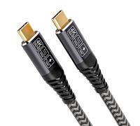 CAKOBLE cable usb c vers usb c 3m, usb 3.2 gen 2 20gbps100W charge rapid,transmission video 4K 60Hz pour téléphones mobiles es, monitor, appareils ,cable usbc 3m