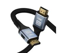 CAKOBLE Cavo HDMI 2.2 1 mt,16K 12K 8K 4K | 96Gbps Ultra High Speed Cavo HDMI (1m)