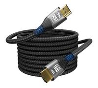 CAKOBLE cavo hdmi 2.2 3 metri,ultra-alta velocità - 96Gbps, 16K@60Hz, 8K@240Hz, 4K@360Hz/480Hz, eARC, HDR10 4:4:4, Dolby, HDCP 2.3 -Per Cavo HDMI 2.1 Per PS5, Xbox Series X, Fire TV Stick, Soundbar