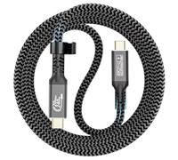 CAKOBLE Cavo USB Type-C 2 metri, 240W USB C 3.2 Gen2 20 Gbps Cavo Ricarica USB C,4K@60Hz Cavo USB C Monitor Compatibilità Cavo Thunderbolt 4/3 Per i-Phone 15, MacBook iPad Pro, Samsung S24/S22