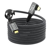 CAKOBLE Cavo USB Type-C, 240W USB 3.2 Gen2 20 Gbps Tipo C Ricarica Rapida,5K@60Hz Cavo USBC Video Compatibilità Thunderbolt 4/3 Per iPhone 15 (3 metri)