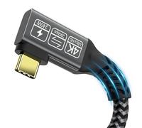 CAKOBLE Cavo USB Type-C, 240W USB 3.2 Gen2 20 Gbps Tipo C Ricarica Rapida,5K@60Hz Cavo USBC Video Compatibilità Thunderbolt 4/3 Per iPhone 15 (1 metro)