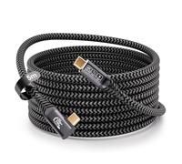 CAKOBLE Cavo USB Type-C 5 metri,Cavo USB C 3.2 Gen2 20 Gbps 100W Cavo Tipo C Ricarica Rapida,5K@60Hz Cavo USB C Video Compatibilità iPhone 16, MacBook iPad Pro,Samsung S24 cavo usb c 90 gradi 5 m