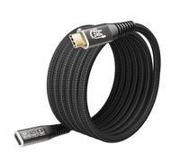 CAKOBLE prolunga usb c 40gbps 2 metri, prolunga thunderbolt 4 [40Gbps & 240W] prolunga type c thunderbolt, 8K@60Hz Cavo USB4 Per iPhone 16 Pro/Max, MacBook, Laptop, Monitor