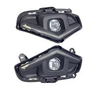 CAKYSE Auto Gruppo Fendinebbia Compatibile con Toyota per Limited per SE Le per XLE XSE 2019 2020 2021 2022 2023 Auto Fendinebbia Luce di Marcia Diurna Indicatore di Direzione Luce