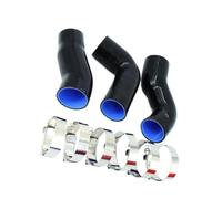 CAKYSE Compatibile con BMW per E60 E61 530d 525d 2006 2007 2008 2009 2010 Tubi Radiatore Silicone Intercooler per Turbo Tubo Flessibile con Morsetti A T Kit 1167799401 radiatore Tubo Flessibile