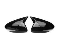 CAKYSE Compatibile con Hyundai per HB20 2020 2021 2022 2023 Retrovisore Laterale Tappo di Copertura dello Specchio Porta Esterna Vista Posteriore Caso Trim Mirror Calotta Tappo Copri(Bright Black)