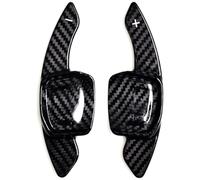 Compatibile con per SK per Custom per Golf Mk8 per GTI per Rline Auto Volante in Fibra di Carbonio Paddle Shifters Accessori di Estensione SK-00076 Paddle del Volante Auto(Carbon Fiber Black)