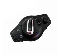 CAKYSE Luci Faro Controllo Compatibile con Q5 per A4 S4 per A4 per Quattro 2009 2010 2011 2012 2013 2014 Chrome Faro Fendinebbia Manopola di Controllo 8K0941531AS