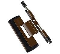 CAL Doublex H - (bianco o marrone) cerniere di sicurezza, finestra di sicurezza, cinghia di sicurezza, porta fusibile, protezione antintrusione, nastro di sicurezza laterale.