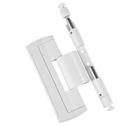 CAL Doublex H - (bianco o marrone) cerniere di sicurezza, finestra di sicurezza, cinghia di sicurezza, porta fusibile, protezione antintrusione, nastro di sicurezza laterale.