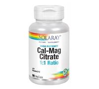 Cal-Mag Citrato Con Vitamina D-2 Rapporto 1:1 90 Veg Caps