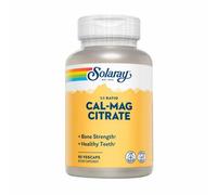 Cal-Mag Citrato Rapporto 1:1 90 Veg Caps Di Solaray