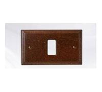 CAL MAGIC PLACCA 1 POSTO IN LEGNO COLORE NOCE 2801